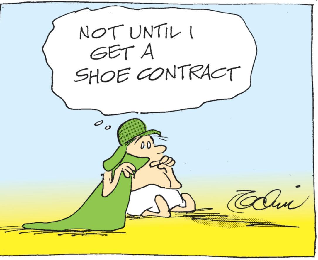 Clip art OCR: NOT UNTIL GET A SHOE CONTRACT 00 00% NOT UNTIL GET A SHOE CONTRACT 00 00 %