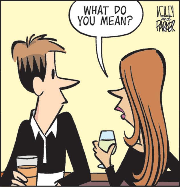 Drinking OCR: WHAT DO YOU MEAN? KELLY PARKER and WHAT DO YOU MEAN ? KELLY PARKER and