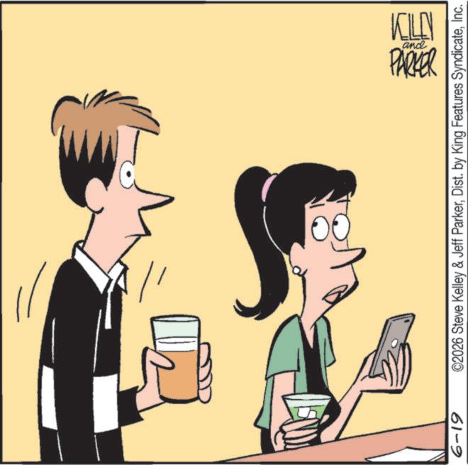 Graphics OCR: 6-19 KILEN and PARKER ©2026 Steve Kelley & Jeff ParkerInc. 6-19 KILEN and PARKER © 2026 Steve Kelley & Jeff ParkerDist . by King Features Syndicate