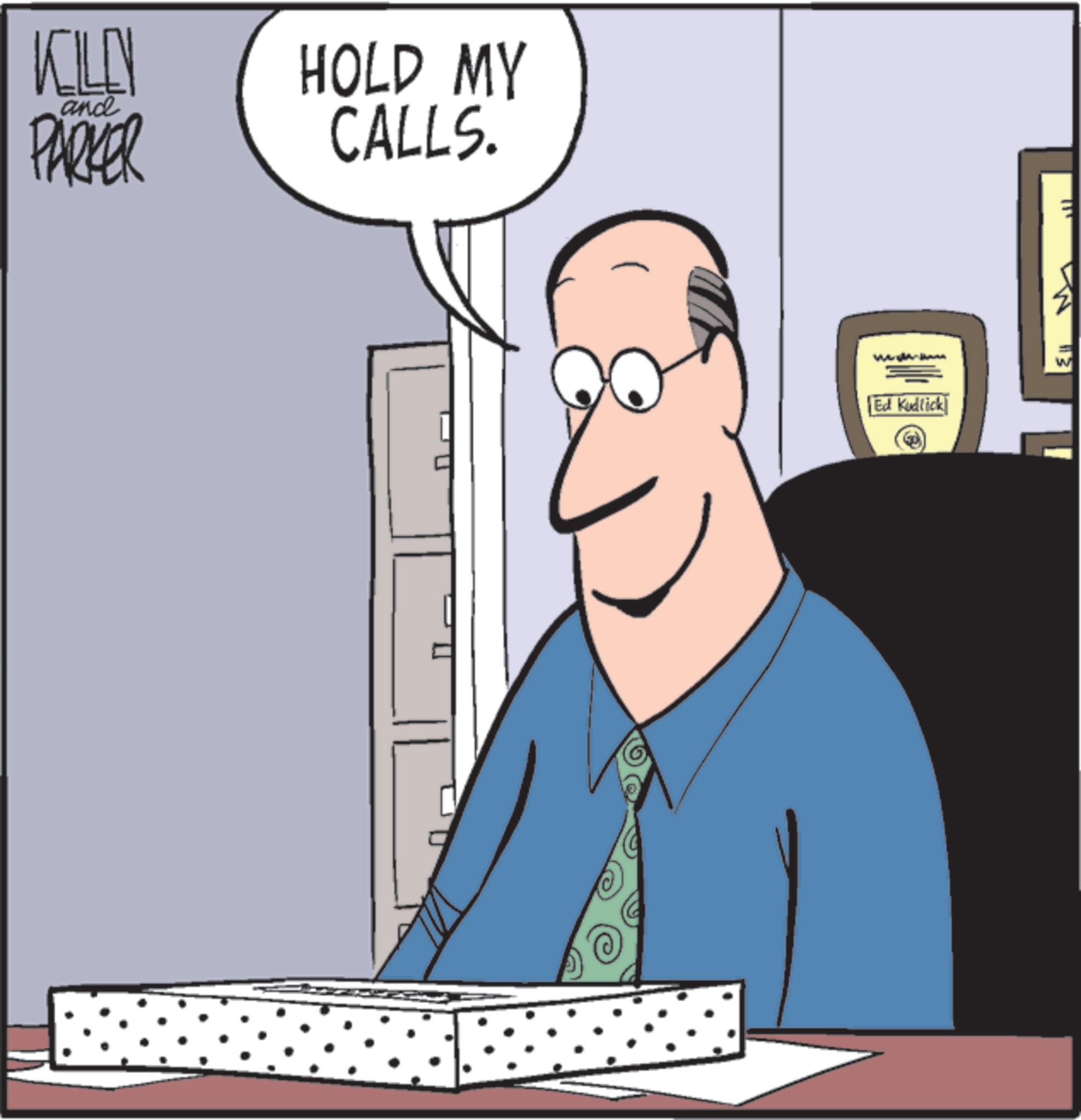 Photo caption OCR: KILEN PARKER and HOLD MY CALLS. Ed Kudlick KILEN PARKER and HOLD MY CALLS . Ed Kudlick