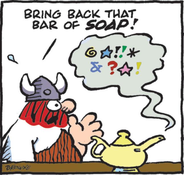 Animation OCR: BRING BACK THAT BAR OF SOAP! G?!!* & ?? d BROWNE BRING BACK THAT BAR OF SOAP ! G ? !! * & ? ? d BROWNE