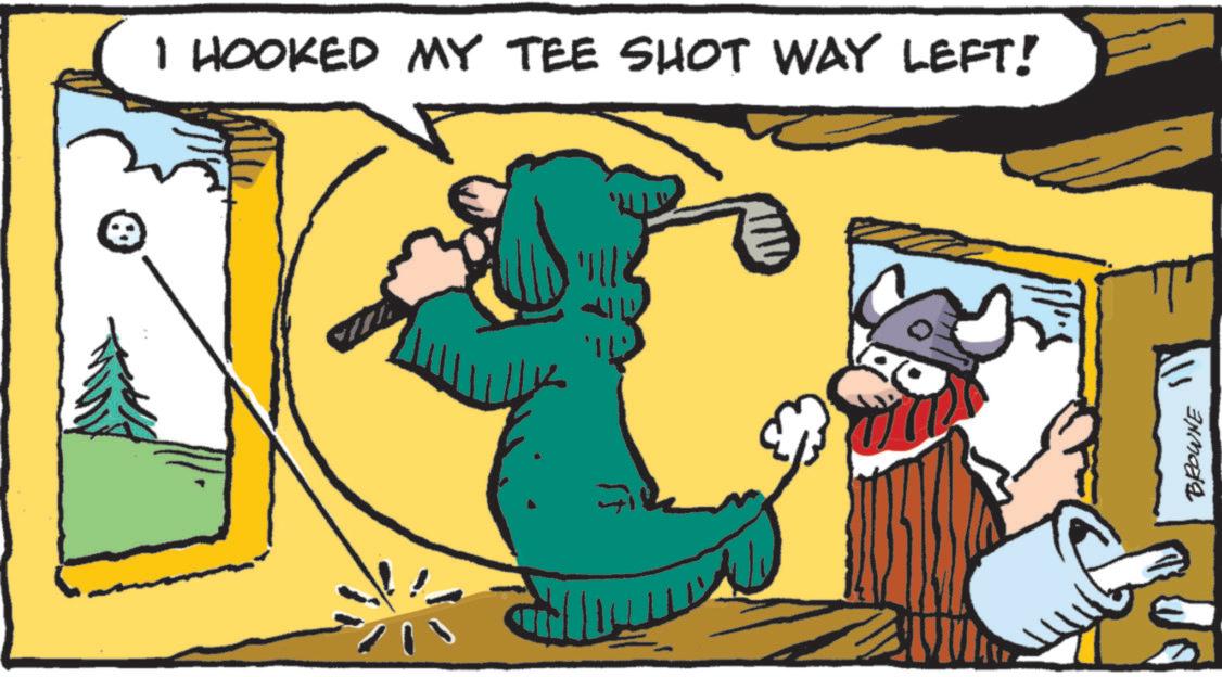 Moustache OCR: I HOOKED MY TEE SHOT WAY LEFT! BROWNE I HOOKED MY TEE SHOT WAY LEFT ! BROWNE
