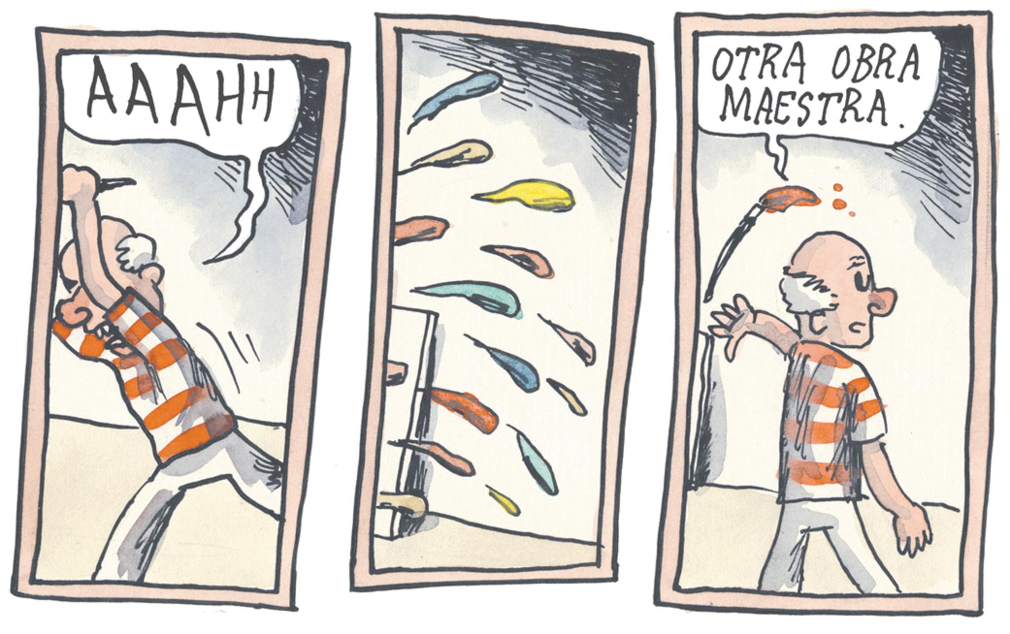 Comics OCR: AAAHH OTRA OBRA MAESTRA AAAHH OTRA OBRA MAESTRA