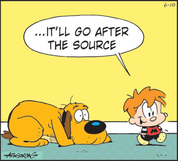 Comics OCR: ARMSTRONG ...IT'LL GO AFTER THE SOURCE 6-10 ARMSTRONG ... IT'LL GO AFTER THE SOURCE 6-10