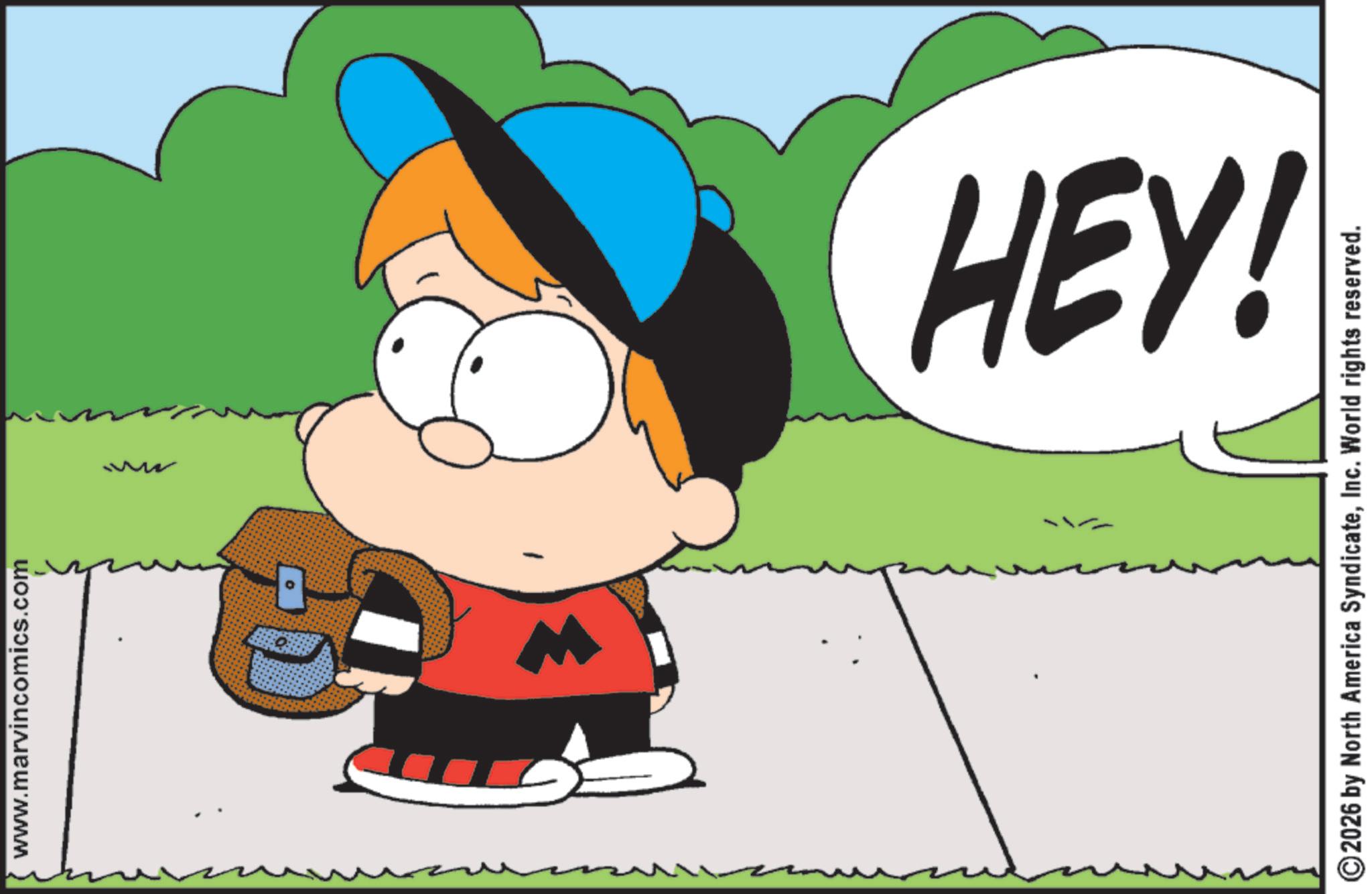 Comics OCR: www.marvincomics.com HEY! ©2026 by North America SyndicateInc. World rights reserved. www.marvincomics.com HEY ! © 2026 by North America SyndicateInc. World rights reserved .