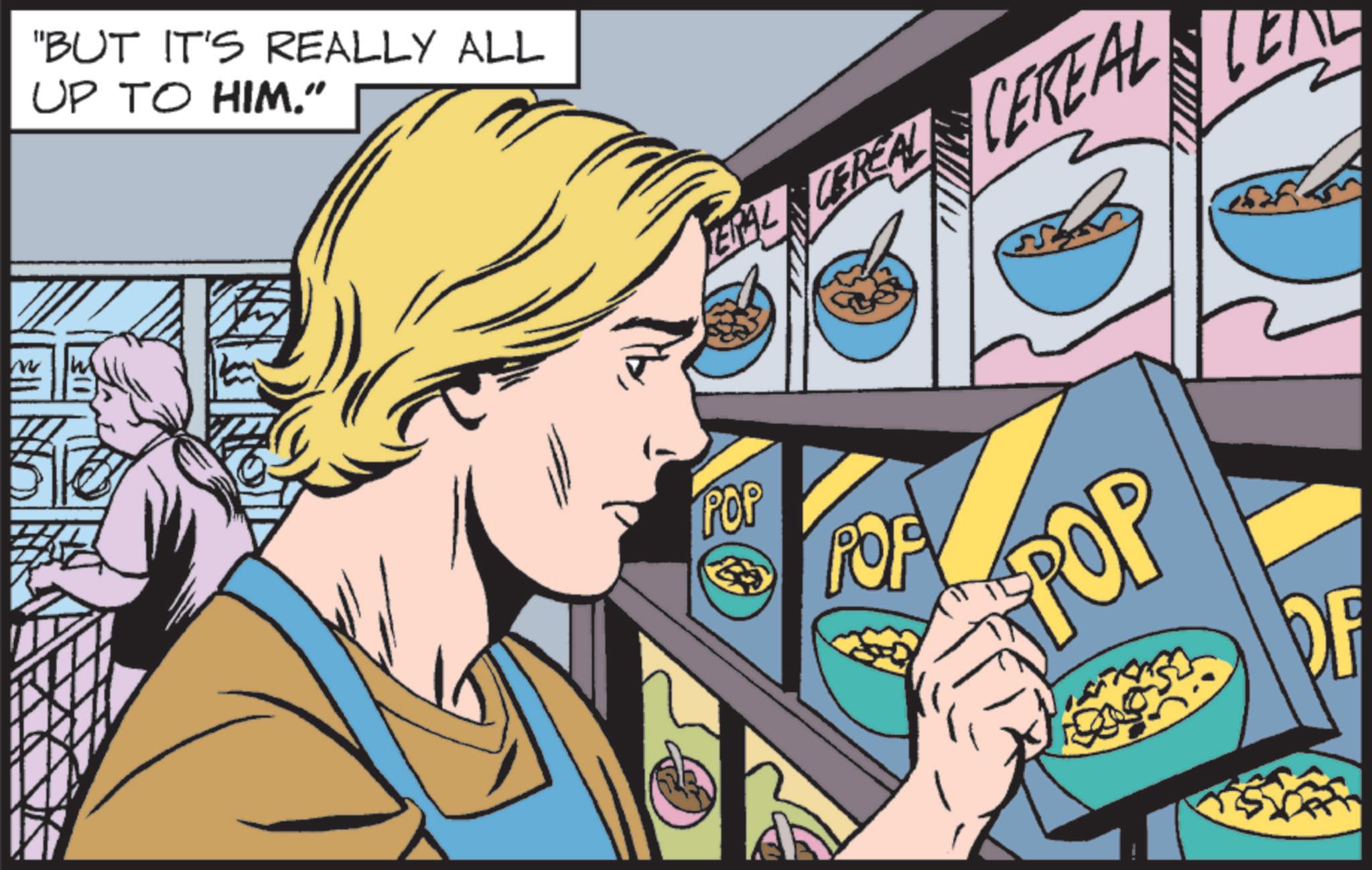 Publication OCR: ww "BUT IT'S REALLY ALL UP TO HIM." GRAL CEREAL CEREAL POP POP OF POP OF ww " BUT IT'S REALLY ALL UP TO HIM . " GRAL CEREAL CEREAL POP POP OF POP OF
