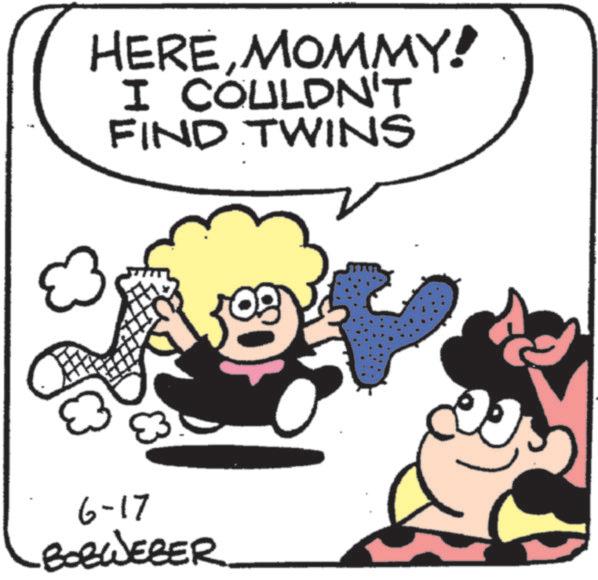 Humour OCR: HEREMOMMY! I COULDN'T FIND TWINS 6-17 BOBWEBER HEREMOMMY ! I COULDN'T FIND TWINS 6-17 BOBWEBER