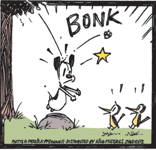 Fiction OCR: BONK K MUTTS © PATRICK MYDONNE · DISTRIBUTED BY KING FEATURES SYNDICATE BONK K MUTTS © PATRICK MYDONNE · DISTRIBUTED BY KING FEATURES SYNDICATE