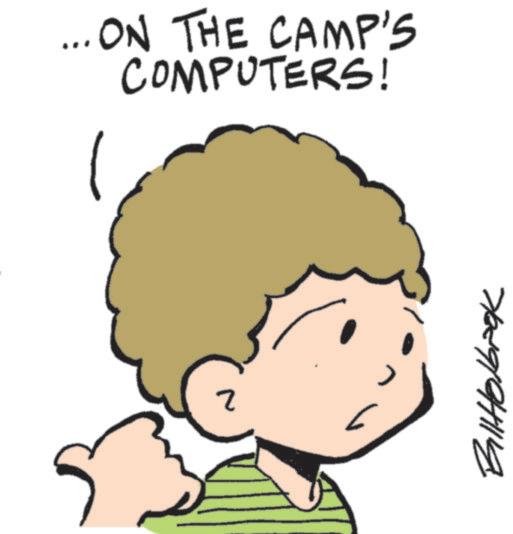 Child OCR: ... ON THE CAMP'S COMPUTERS! ? ???????? ... ON THE CAMP'S COMPUTERS ! ? ????????
