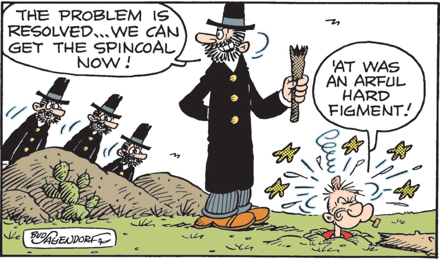 Costume Hat OCR: THE PROBLEM IS RESOLVED. WE CAN GET THE SPINCOAL NOW! Z V BUDAGENDORFE M ??? 'AT WAS AN ARFUL HARD FIGMENT! ??? 2- THE PROBLEM IS RESOLVED . WE CAN GET THE SPINCOAL NOW ! Z V BUDAGENDORFE M ??? ' AT WAS AN ARFUL HARD FIGMENT ! ??? 2-