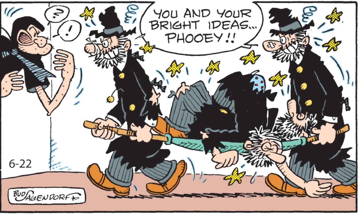 Animation OCR: NAV YOU AND YOUR BRIGHT IDEAS... PHOOEY!! ? & ??? ? 6-22 BUD AGENDORFF NAV YOU AND YOUR BRIGHT IDEAS ... PHOOEY !! ? & ??? ? 6-22 BUD AGENDORFF
