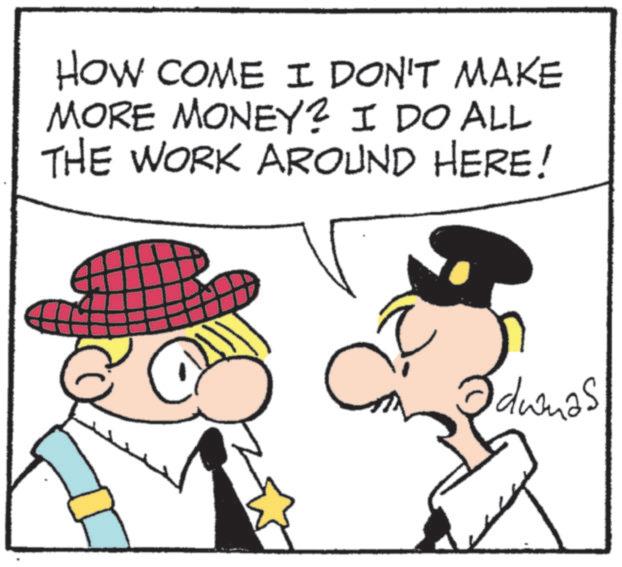 Fedora OCR: HOW COME I DON'T MAKE MORE MONEY? I DO ALL THE WORK AROUND HERE! ?dwmas HOW COME I DON'T MAKE MORE MONEY ? I DO ALL THE WORK AROUND HERE ! ?dwmas