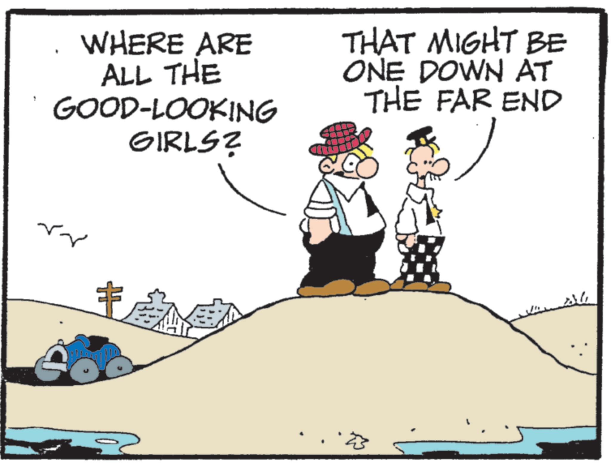 Animation OCR: WHERE ARE ALL THE THAT MIGHT BE ONE DOWN AT GOOD-LOOKING GIRLS? ???? THE FAR END WHERE ARE ALL THE THAT MIGHT BE ONE DOWN AT GOOD - LOOKING GIRLS ? ???? THE FAR END