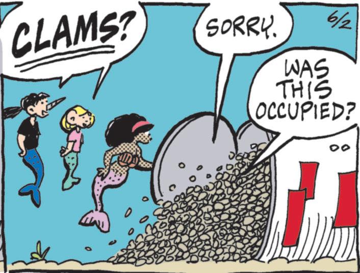 Comics OCR: CLAMS? SORRY. 6/2 WAS THIS OCCUPIED? 00 CLAMS ? SORRY . 6/2 WAS THIS OCCUPIED ? 00