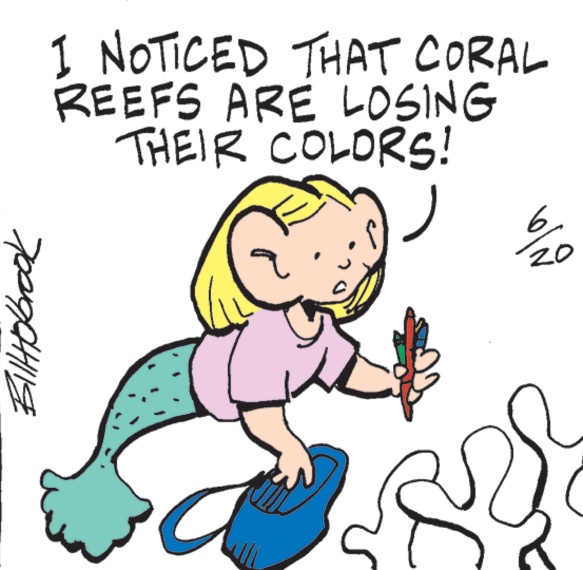 Sketch OCR: BillHolbrook I NOTICED THAT CORAL REEFS ARE LOSING THEIR COLORS! la 20 BillHolbrook I NOTICED THAT CORAL REEFS ARE LOSING THEIR COLORS ! la 20