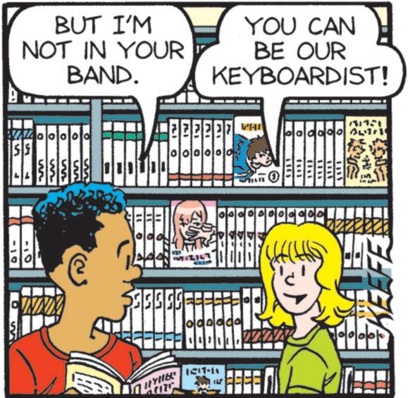 Book OCR: 141751 BUT I'M NOT IN YOUR BAND. YOU CAN BE OUR KEYBOARDIST! 55 L FLI A 4141 W ???? 000000 LAY 1441 9999999 O KE YNEL 117-1 HEYNEL" Tololo 141751 BUT I'M NOT IN YOUR BAND . YOU CAN BE OUR KEYBOARDIST ! 55 L FLI A 4141 W ???? 000000 LAY 1441 9999999 O KE YNEL 117-1 HEYNEL " Tololo