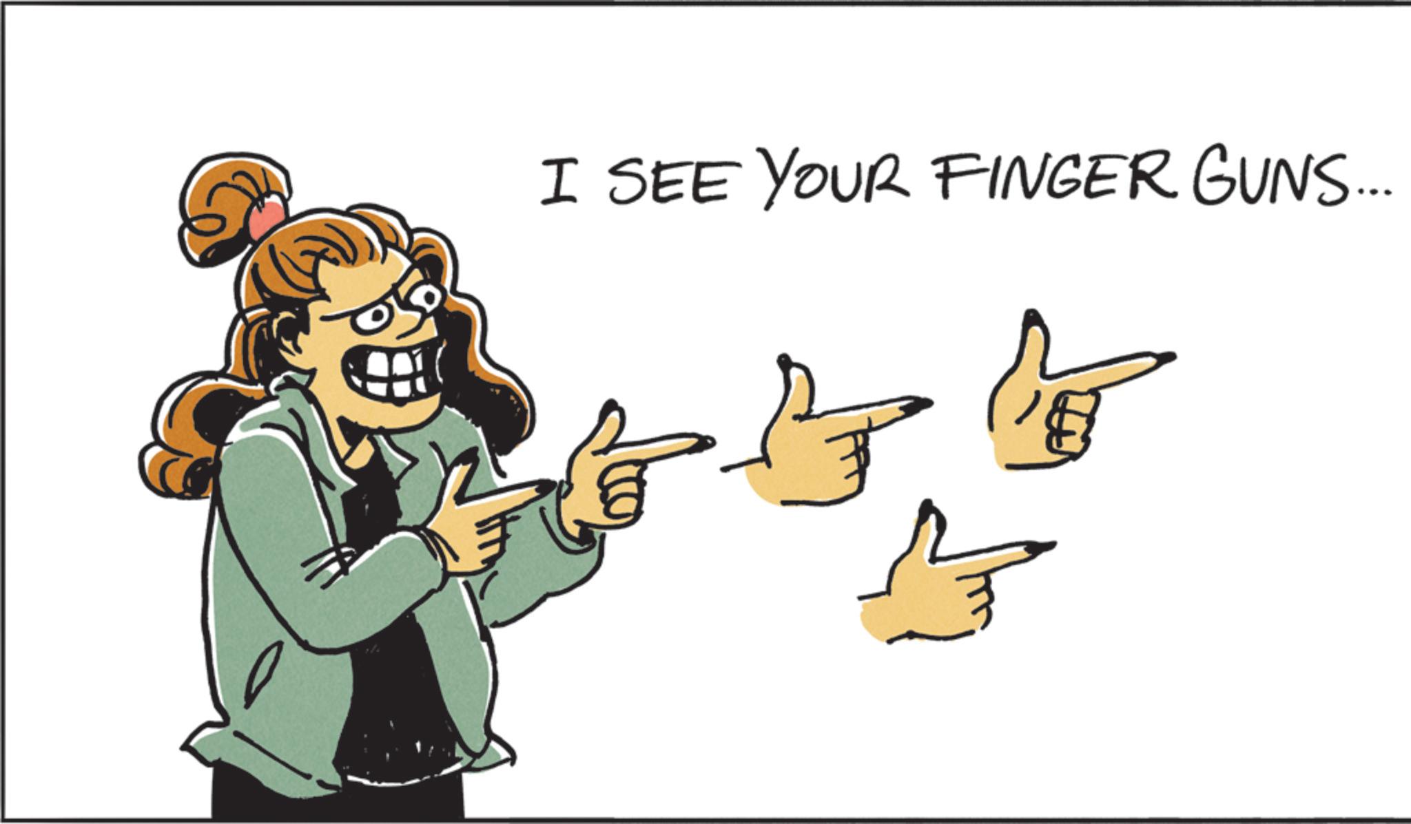 Clip art OCR: T SEE Y%U? PIWgERGUNS... ?????? T SEE Y % U ? PIWgERGUNS ... ?? ????