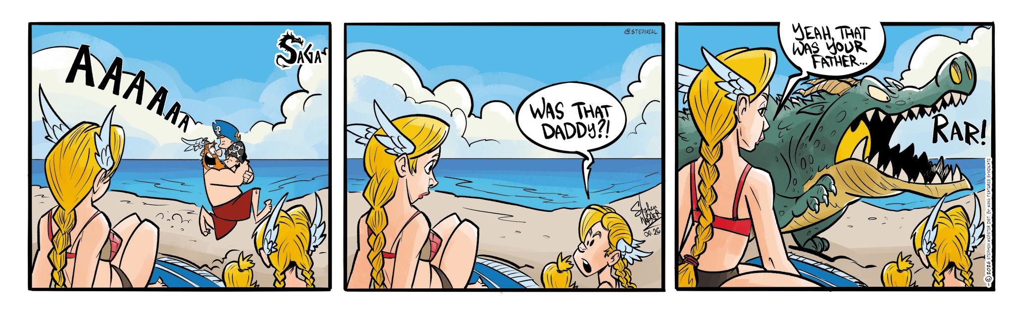 Comic book OCR: AAAAA SAGA WAS THAT DADDY?! @STEPNEAL YEAHTHAT WAS YOUR FATHER... Sphen 00.26 RAR! AAAAA SAGA WAS THAT DADDY ?! @STEPNEAL YEAHTHAT WAS YOUR FATHER ... Sphen 00.26 RAR !