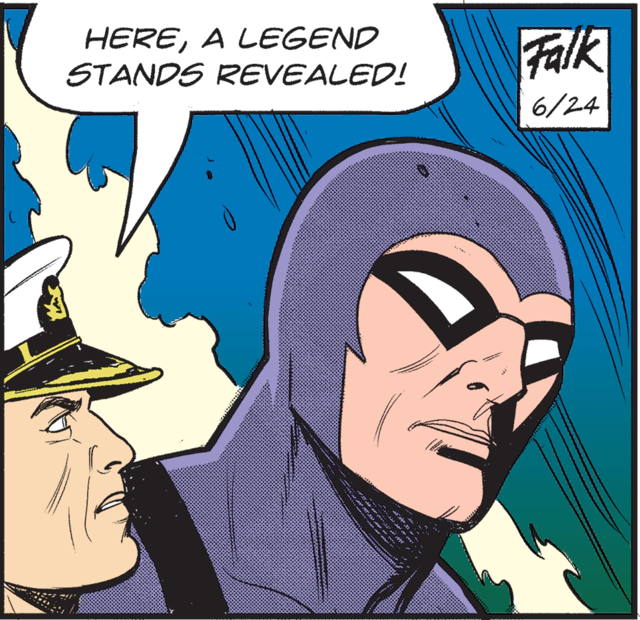 Hero OCR: HEREA LEGEND STANDS REVEALED! Falk 6/24 HEREA LEGEND STANDS REVEALED ! Falk 6/24