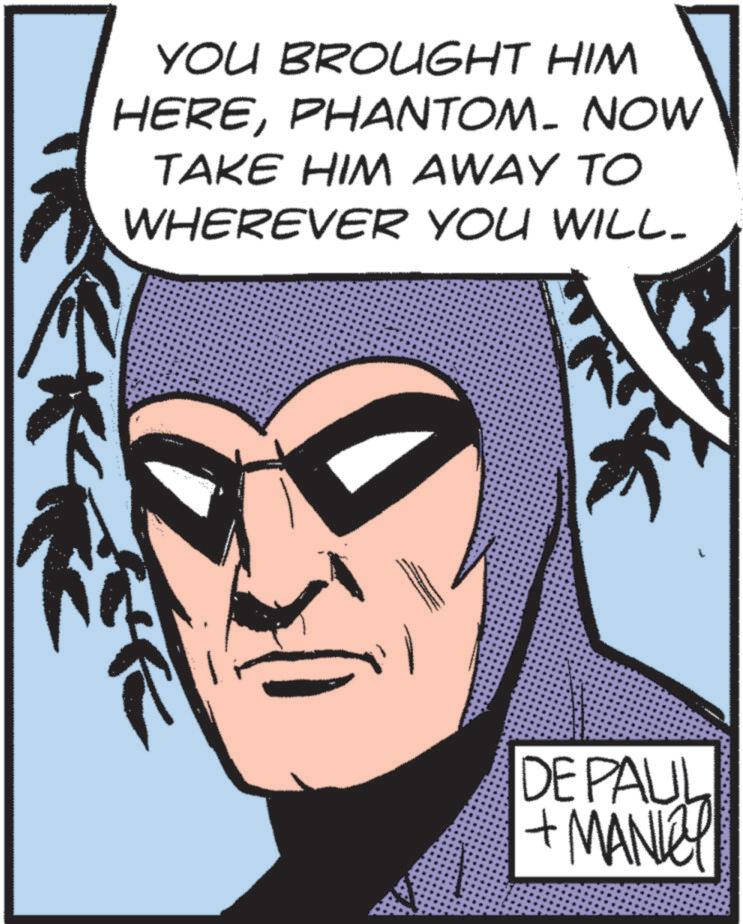 Graphics OCR: YOU BROUGHT HIM HEREPHANTOM NOW TAKE HIM AWAY TO WHEREVER YOU WILL- DE PAUL +MANY YOU BROUGHT HIM HEREPHANTOM NOW TAKE HIM AWAY TO WHEREVER YOU WILL- DE PAUL + MANY