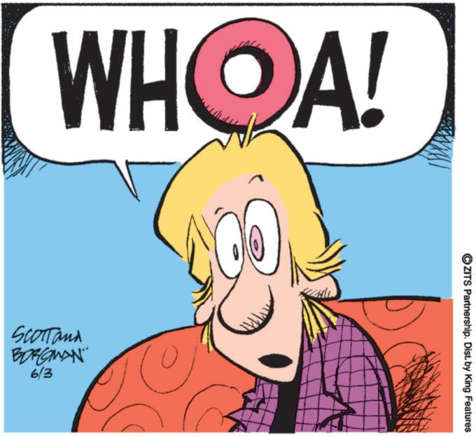 Graphics OCR: WHOA! SCOTTand BORGMAN 6/3 H ZITS Partnership. Dist. by King Features WHOA ! SCOTTand BORGMAN 6/3 H ZITS Partnership . Dist . by King Features