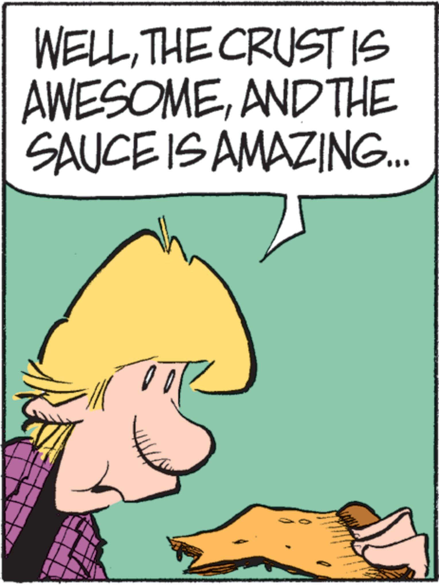 Animation OCR: WELLTHE CRUST IS AWESOMEAND THE SAUCE IS AMAZING... WELLTHE CRUST IS AWESOMEAND THE SAUCE IS AMAZING ...