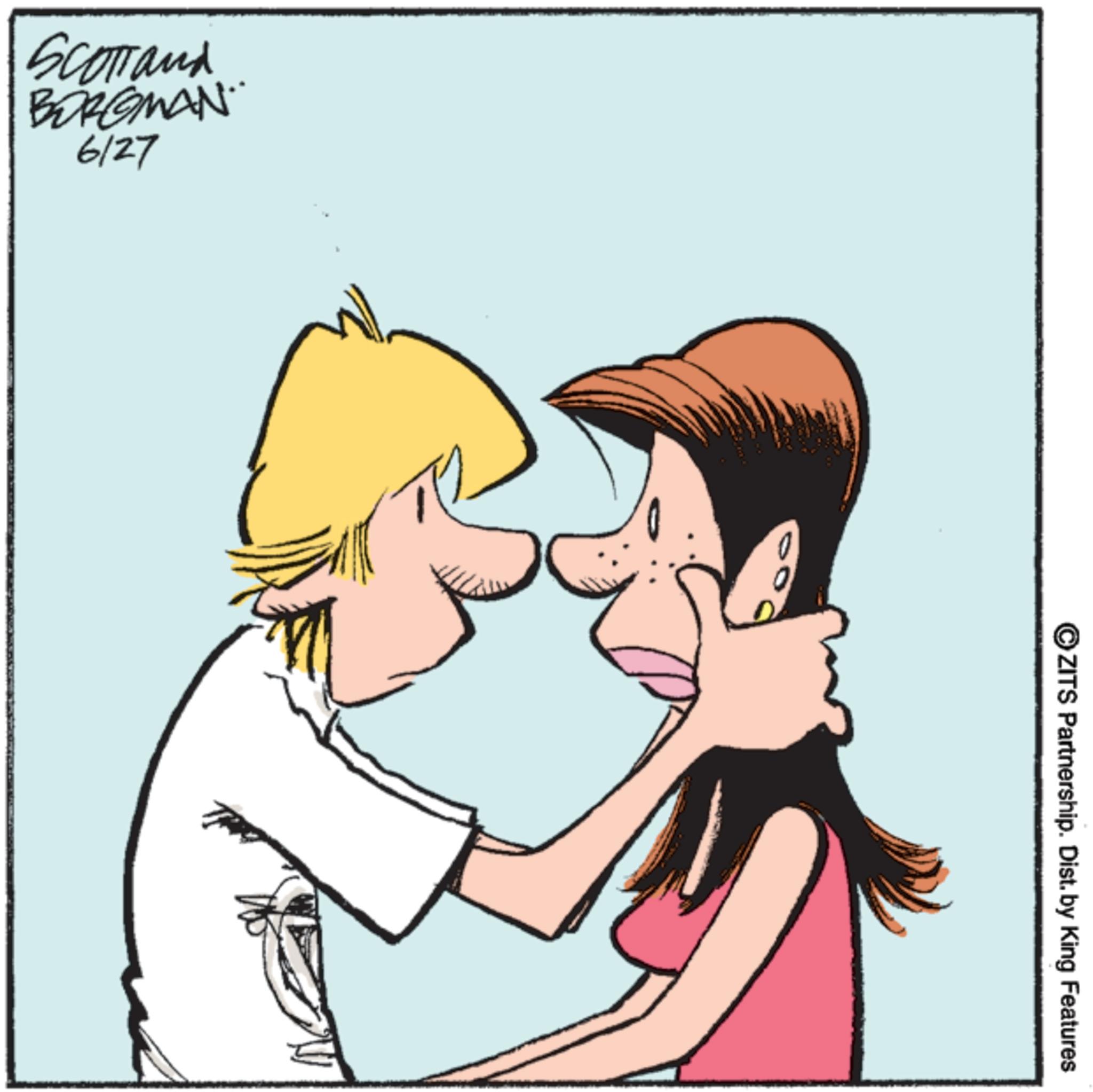 Animation OCR: SCOTTand BORGMAN. 6127 4 ZITS Partnership. Dist. by King Features SCOTTand BORGMAN . 6127 4 ZITS Partnership . Dist . by King Features