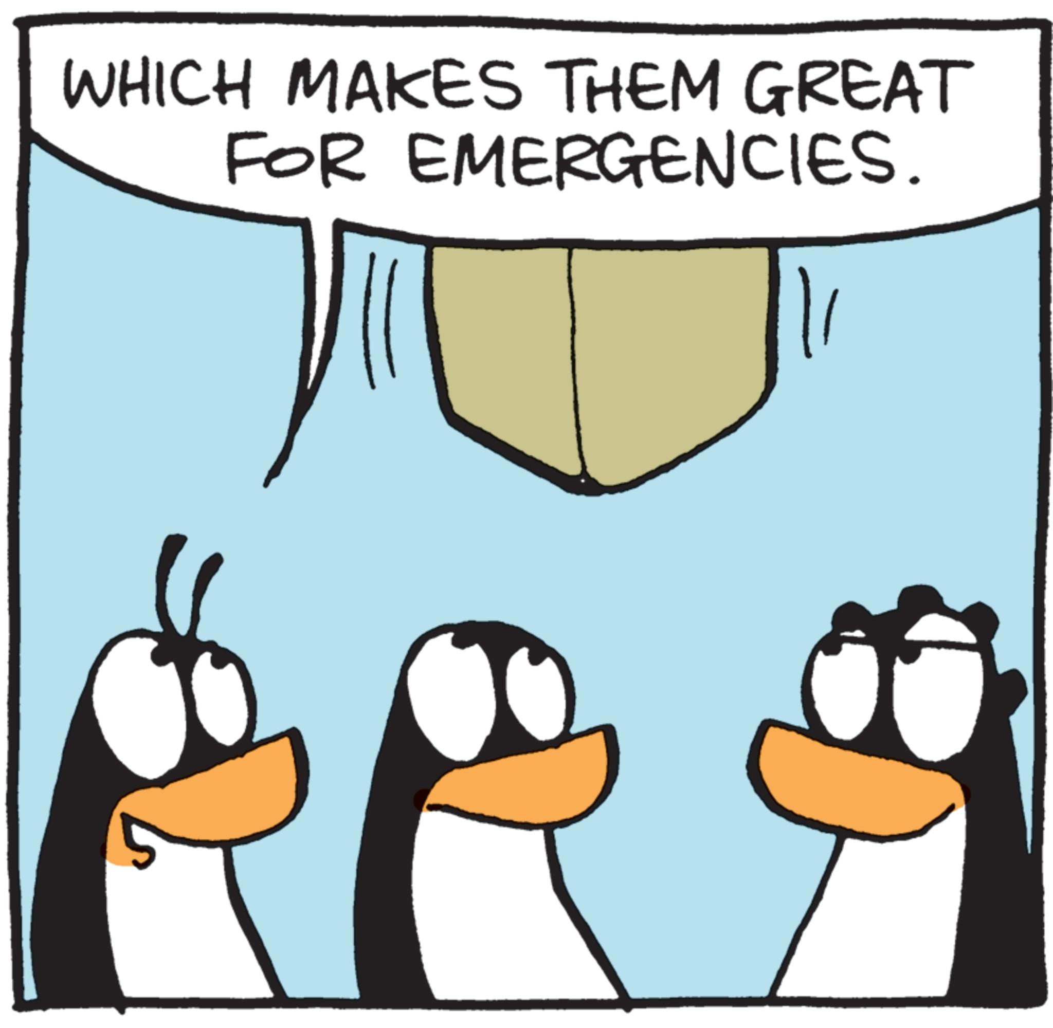 Photo caption OCR: WHICH MAKES THEM GREAT FOR EMERGENCIES. WHICH MAKES THEM GREAT FOR EMERGENCIES .