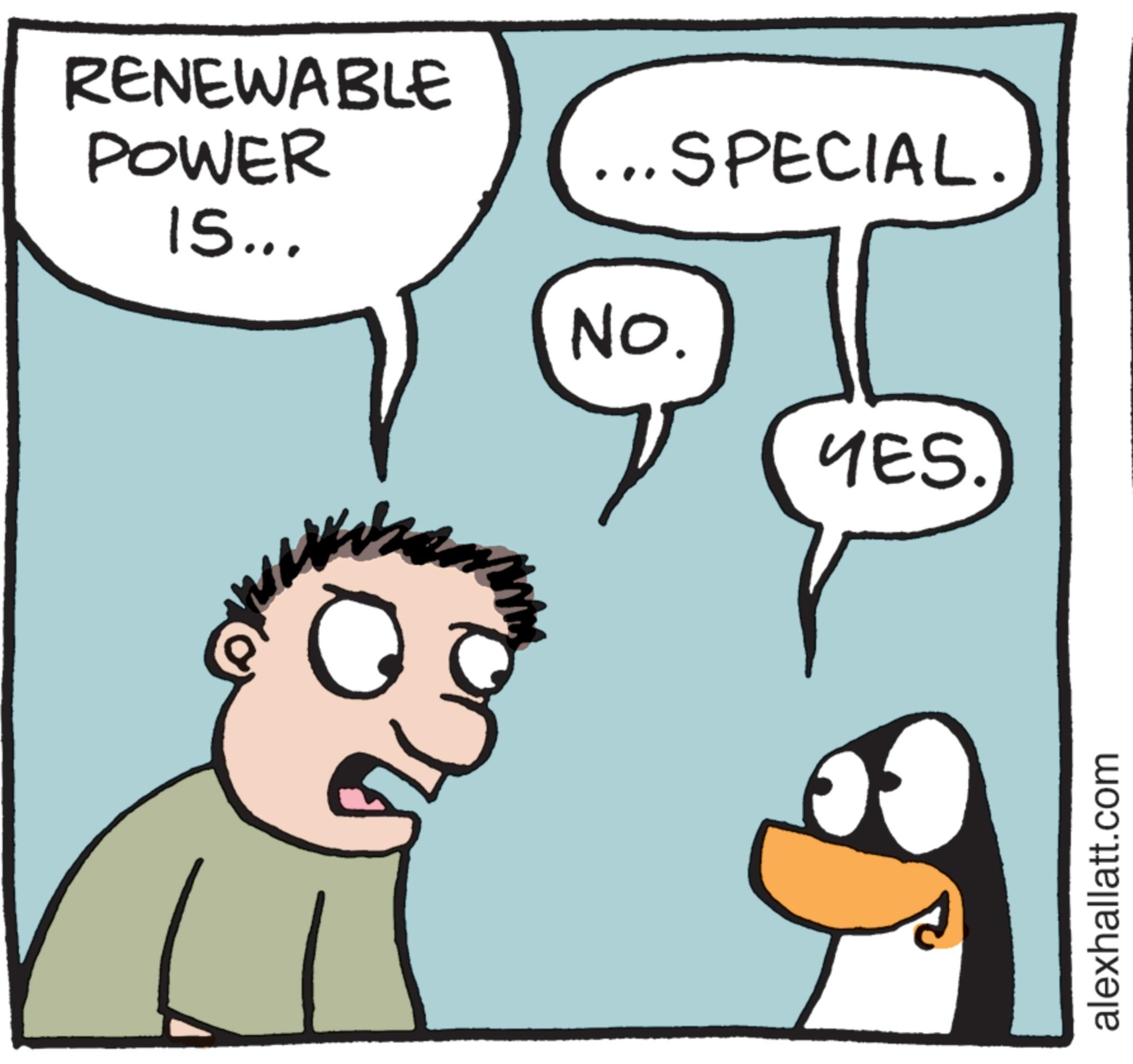 Beak OCR: RENEWABLE POWER ..SPECIAL. 15... No. YES. alexhallatt.com RENEWABLE POWER ..SPECIAL . 15 ... No. YES . alexhallatt.com