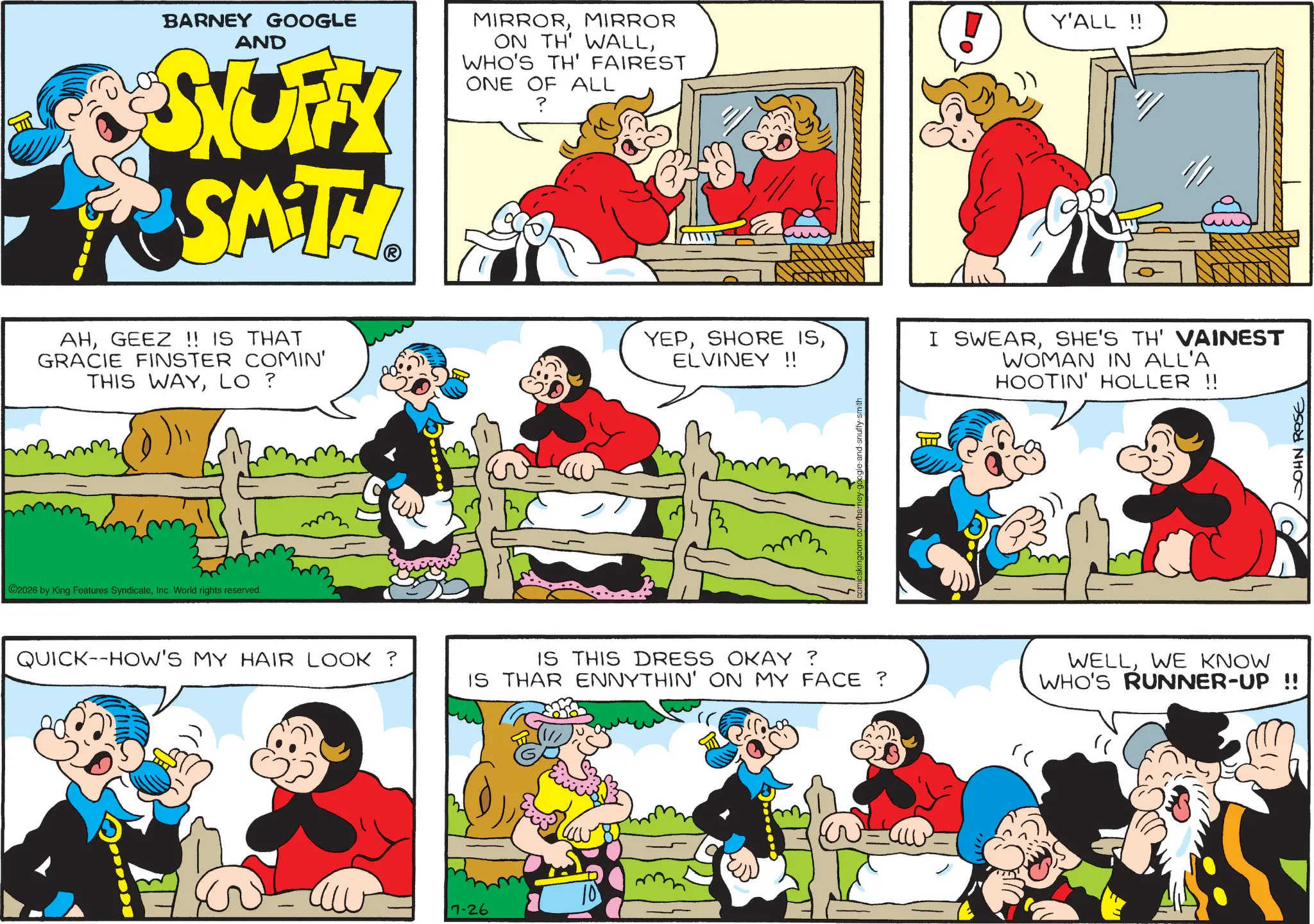 Barney Google And Snuffy Smith - 2026-07-26
