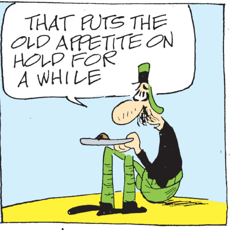 Animation OCR: THAT PUTS THE OLD APPETITE ON HOLD FORITE A WHILE THAT PUTS THE OLD APPETITE ON HOLD FORITE A WHILE