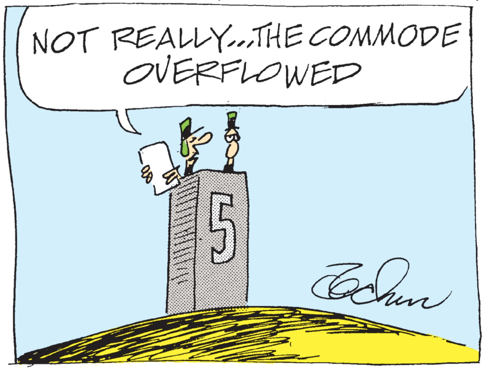 Animation OCR: NOT REALLY....THE COMMODE OVERFLOWED ? Jedan NOT REALLY .... THE COMMODE OVERFLOWED ? Jedan