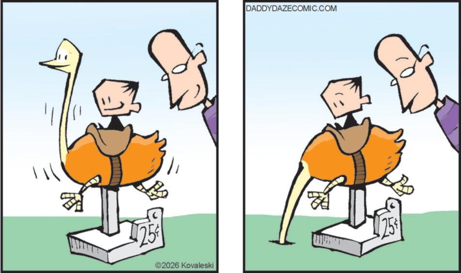 Fiction OCR: ? ©2026 Kovaleski DADDYDAZECOMIC.COM ? © 2026 Kovaleski DADDYDAZECOMIC.COM