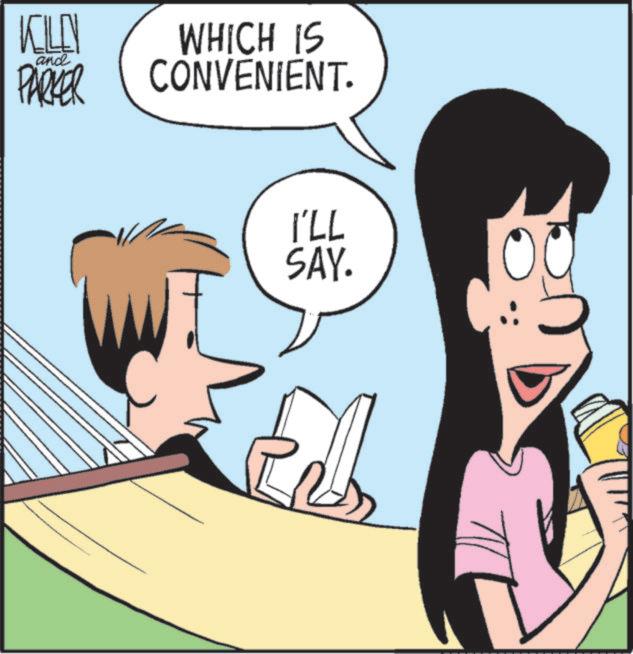 Graphics OCR: KILL PARKER and WHICH IS CONVENIENT. I'LL SAY. El KILL PARKER and WHICH IS CONVENIENT . I'LL SAY . El