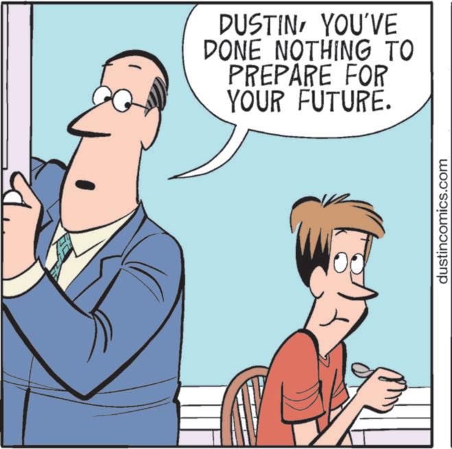 Debate OCR: DUSTINYOU'VE DONE NOTHING TO PREPARE FOR YOUR FUTURE. dustincomics.com DUSTINYOU'VE DONE NOTHING TO PREPARE FOR YOUR FUTURE . dustincomics.com