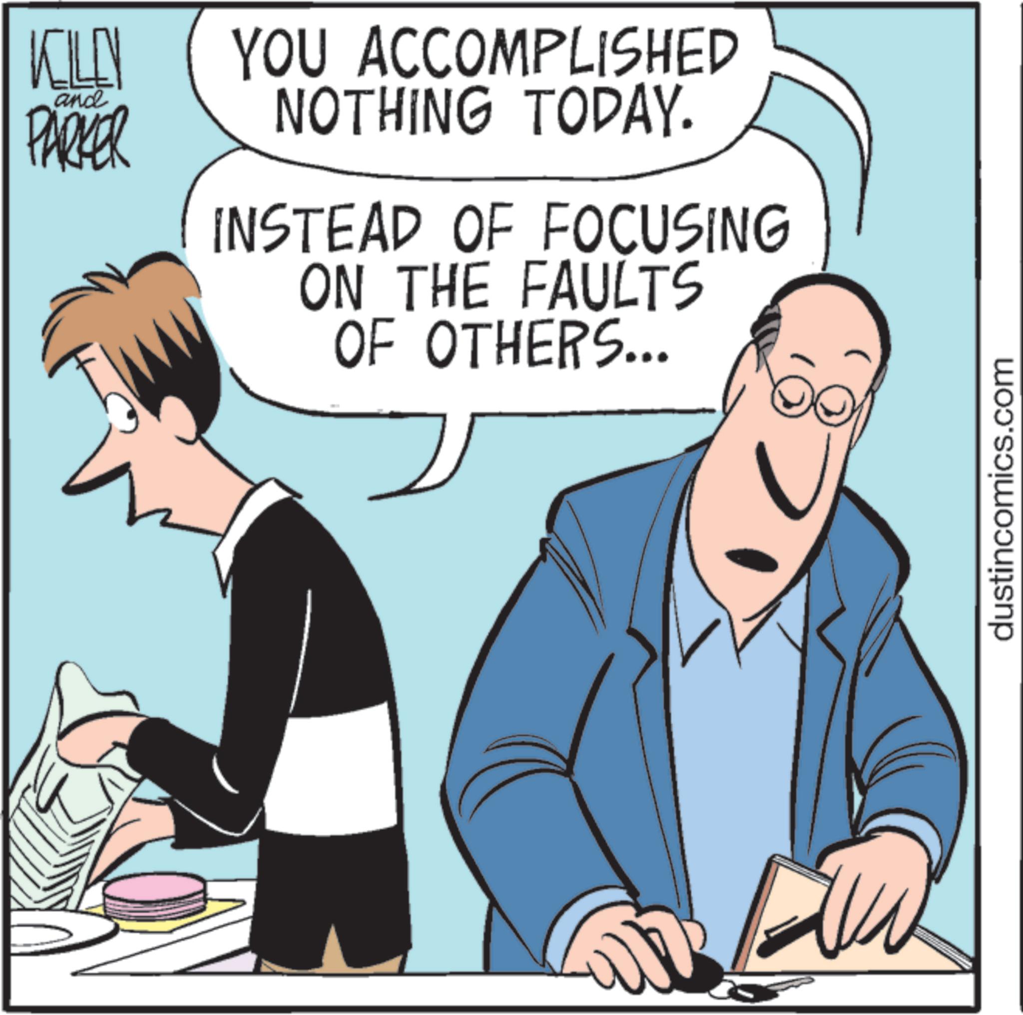 Debate OCR: KILEN and PARKER YOU ACCOMPLISHED NOTHING TODAY. INSTEAD OF FOCUSING ON THE FAULTS OF OTHERS... dustincomics.com KILEN and PARKER YOU ACCOMPLISHED NOTHING TODAY . INSTEAD OF FOCUSING ON THE FAULTS OF OTHERS ... dustincomics.com