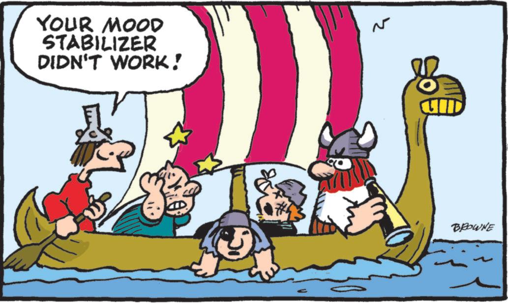 Fiction OCR: YOUR MOOD STABILIZER DIDN'T WORK! ?? MID BROWNE YOUR MOOD STABILIZER DIDN'T WORK ! ?? MID BROWNE