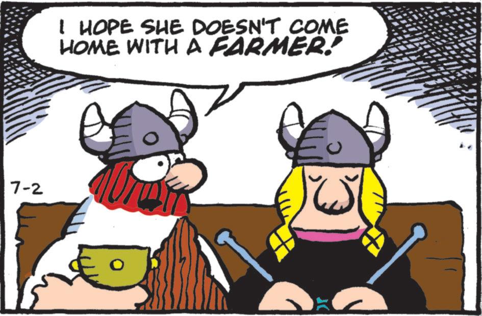 Clip art OCR: 7-2 I HOPE SHE DOESN'T COME HOME WITH A FARMER! 7-2 I HOPE SHE DOESN'T COME HOME WITH A FARMER !