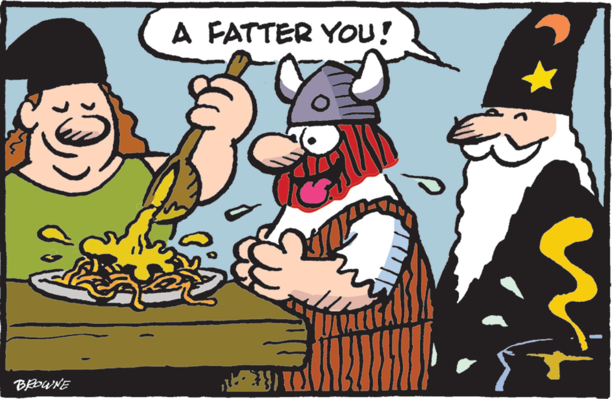 Animation OCR: BROWNE A FATTER YOU! BROWNE A FATTER YOU !