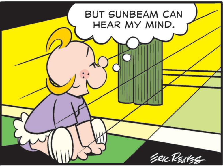 Fiction OCR: BUT SUNBEAM CAN HEAR MY MIND. ERIC REAVES BUT SUNBEAM CAN HEAR MY MIND . ERIC REAVES