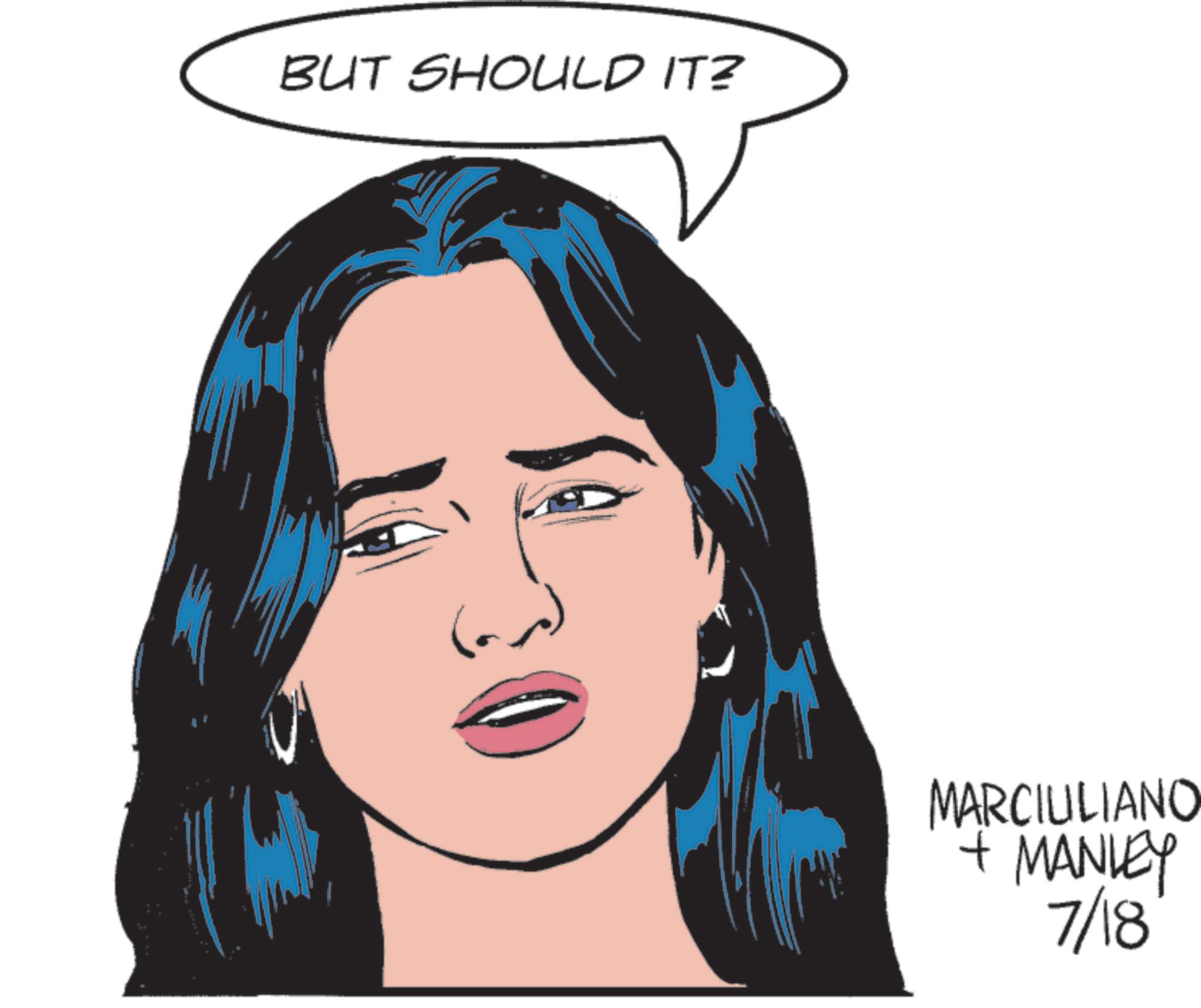 Fiction OCR: BUT SHOULD IT? MARCIULIANO + MANLEY 7/18 BUT SHOULD IT ? MARCIULIANO + MANLEY 7/18