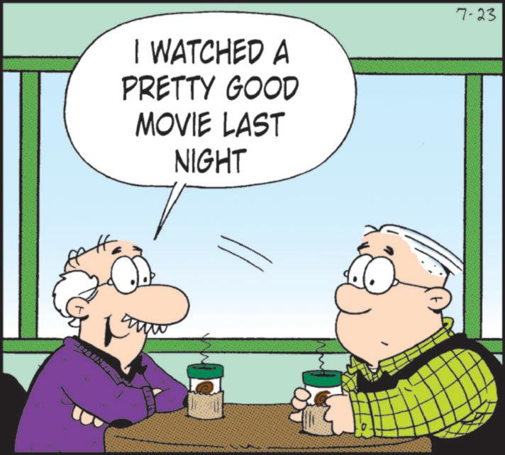 Comics OCR: I WATCHED A PRETTY GOOD MOVIE LAST NIGHT 7-23 I WATCHED A PRETTY GOOD MOVIE LAST NIGHT 7-23