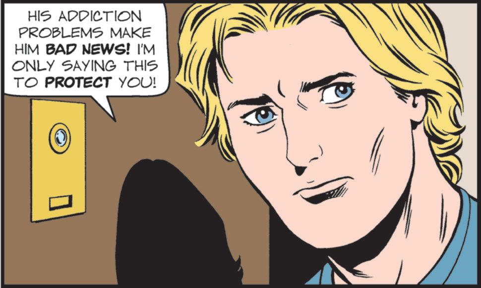 Graphics OCR: HIS ADDICTION PROBLEMS MAKE HIM BAD NEWS! I'M ONLY SAYING THIS TO PROTECT YOU! HIS ADDICTION PROBLEMS MAKE HIM BAD NEWS ! I'M ONLY SAYING THIS TO PROTECT YOU !