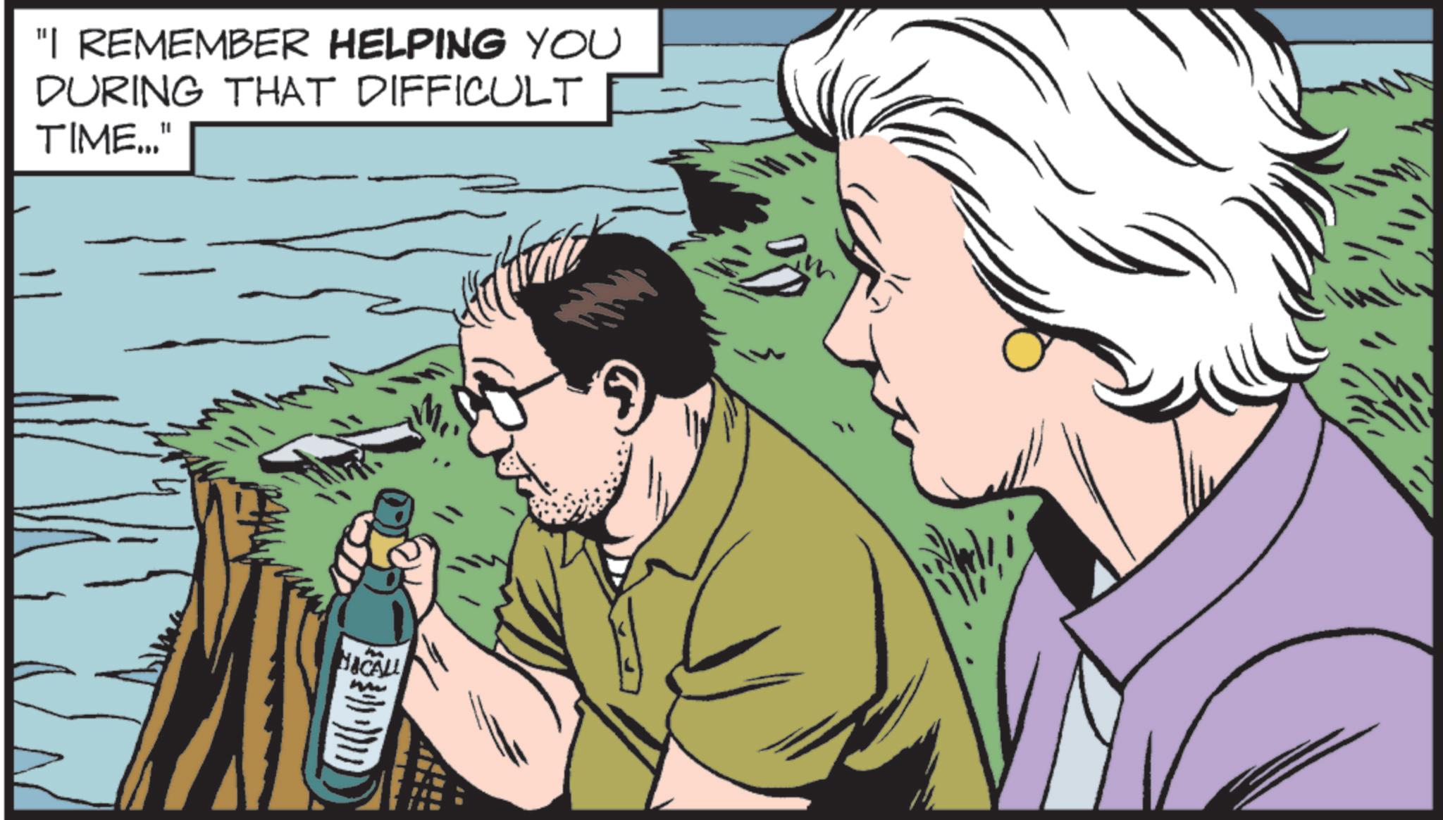 Publication OCR: "I REMEMBER HELPING YOU DURING THAT DIFFICULT TIME..." HACALL W " I REMEMBER HELPING YOU DURING THAT DIFFICULT TIME ... " HACALL W