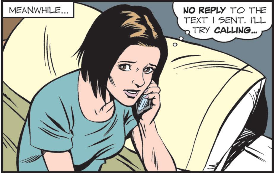 Pleased OCR: MEANWHILE... NO REPLY TO THE TEXT I SENT. I'LL TRY CALLING... MEANWHILE ... NO REPLY TO THE TEXT I SENT . I'LL TRY CALLING ...