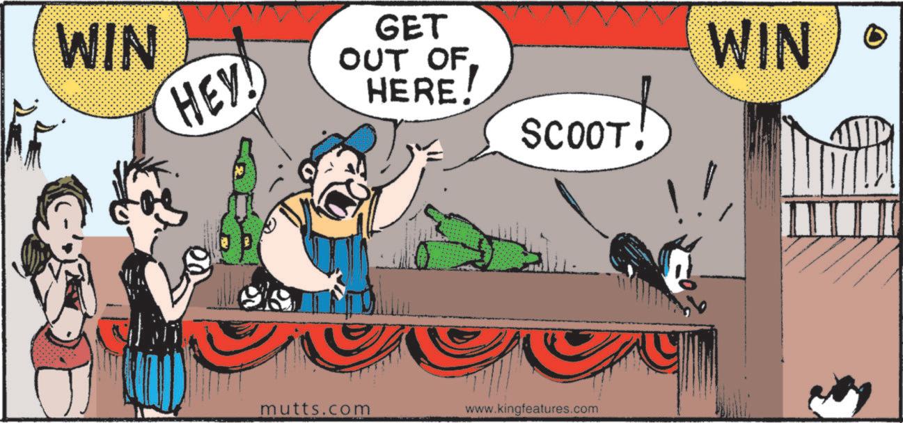Graphics OCR: WIN HEY! GET OUT OF HERE! WIN SCOOT! mutts.com www.kingfeatures.com WIN HEY ! GET OUT OF HERE ! WIN SCOOT ! mutts.com www.kingfeatures.com