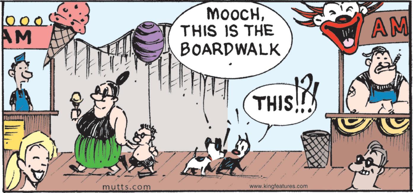 Publication OCR: 1000$ AM MOOCHTHIS IS THE BOARDWALK $21 THIS! AM mutts.com www.kingfeatures.com 1000 $ AM MOOCHTHIS IS THE BOARDWALK $ 21 THIS ! AM mutts.com www.kingfeatures.com