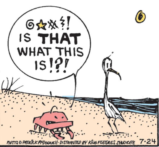 Bird OCR: AK 6AX?! IS THAT WHAT THIS IS!?! 0 MUTTS © PATRICK MYDONNE!! · DISTRIBUTED BY KING FEATURES SYNDICATE 7.24 AK 6AX ?! IS THAT WHAT THIS IS ! ? ! 0 MUTTS © PATRICK MYDONNE !! · DISTRIBUTED BY KING FEATURES SYNDICATE 7.24