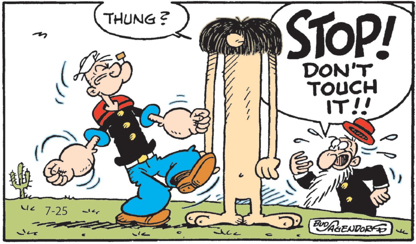 Comic book OCR: 427-25 Jaz THUNG? STOP! DON'T TOUCH IT!! Jucc - BUDAGENDORF 427-25 Jaz THUNG ? STOP ! DON'T TOUCH IT !! Jucc - BUDAGENDORF