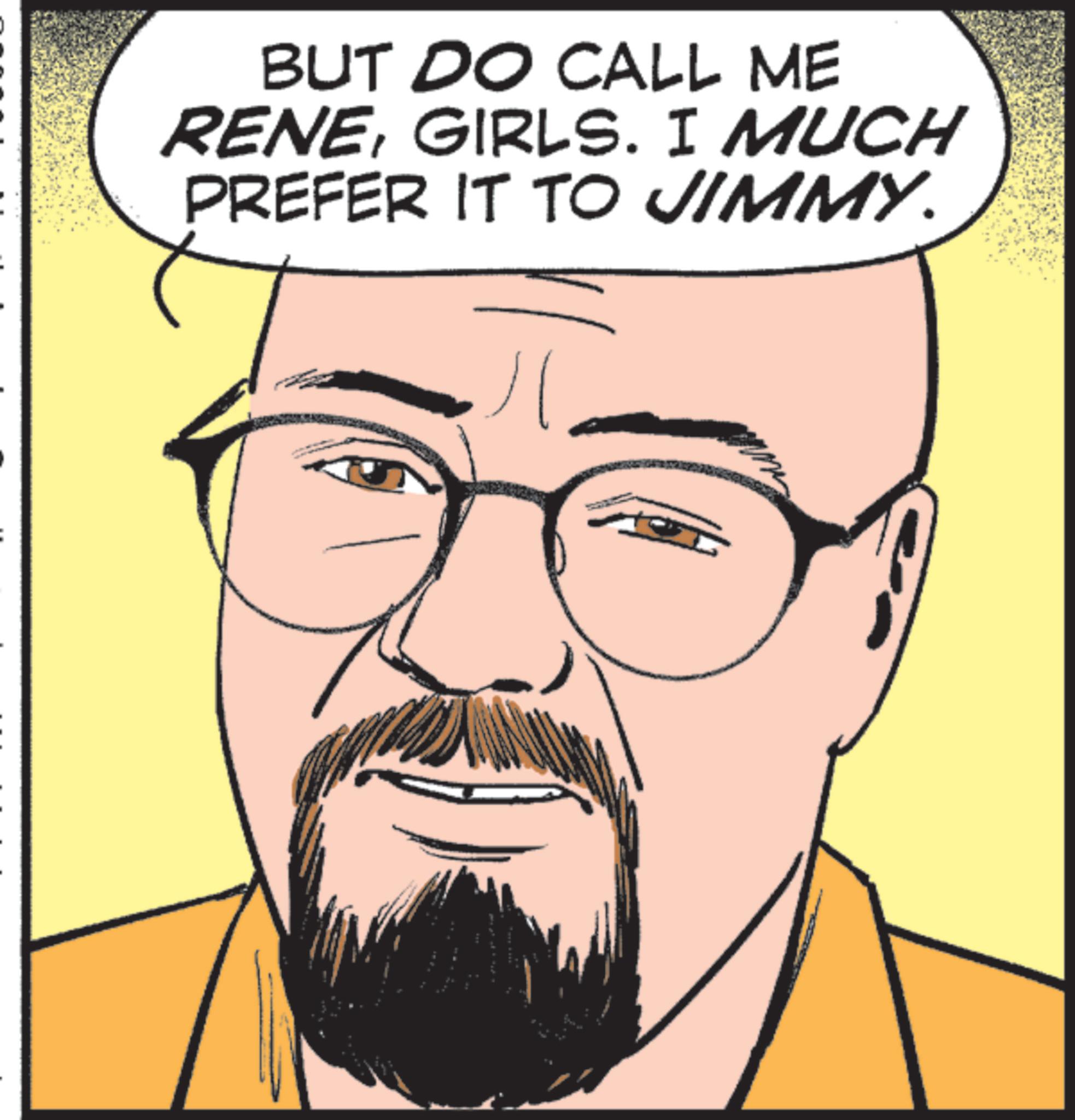 Pleased OCR: BUT DO CALL ME RENEGIRLS. I MUCH PREFER IT TO JIMMY. BUT DO CALL ME RENEGIRLS . I MUCH PREFER IT TO JIMMY .